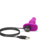 B-VIBE - NOVICE TÉLÉCOMMANDE PLUG ANAL FUCHSIA