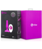 B-VIBE - NOVICE TÉLÉCOMMANDE PLUG ANAL FUCHSIA