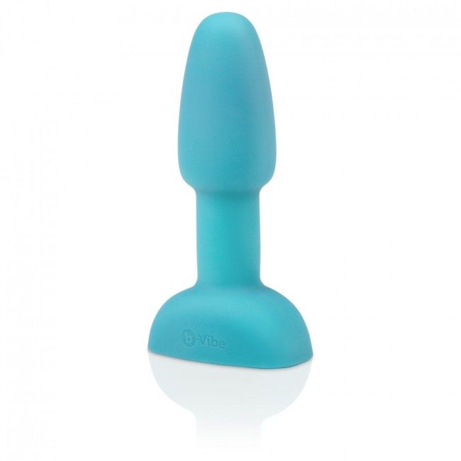 B-VIBE - RIMMING TÉLÉCOMMANDE PLUG ANAL PETITE TEAL