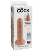 KING COCK - GODE RÉALISTE CHAIR NON COUPÉ 15 CM