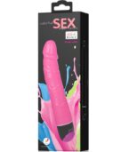 BAILE - VIBRATEUR RÉALISTE SEXE COLORÉ ROSE 23 CM