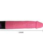 BAILE - VIBRATEUR RÉALISTE SEXE COLORÉ ROSE 23 CM