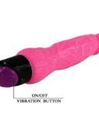 BAILE - VIBRATEUR RÉALISTE SEXE COLORÉ ROSE 24 CM