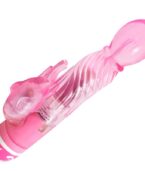 BAILE - VIBRATEUR MULTIVITESSES AVEC STIMULATEUR ROSE