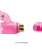 BAILE - VIBRATEUR MULTIVITESSES AVEC STIMULATEUR ROSE