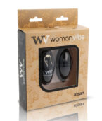 WOMANVIBE - ALSAN EGG TELECOMMANDE NOIR SILICONE NOIR