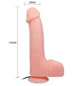 BAILE - VIBRATEUR RÉALISTE NATUREL BARBARA 22 CM