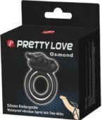 PRETTY LOVE - ANNEAU VIBRATEUR EN SILICONE OSMOND