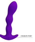 PRETTY LOVE - MASSAGER ANAL 12 MODES DE VIBRATION LILAS