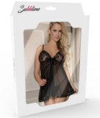 SUBBLIME - BABYDOLL AVEC NUD ET DÉTAILS BRILLANTS S/M