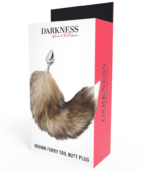 DARKNESS - TAIL BUTT PLUG SILVER