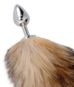 DARKNESS - TAIL BUTT PLUG SILVER