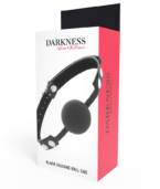 DARKNESS - BILLON EN SILICONE NOIR