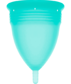 STERCUP - COUPE MENSTRUELLE EN SILICONE FDA AIGUE-MARINE - TAILLE L