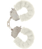 TOYJOY - MANCHETTES FURRY FUN BONDAGE BLANC