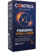 CONTROL - PRÉSERVATIFS FINISSIMO XL 12 UNITÉS