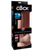 KING COCK - GODE TRIPLE DENSITÉ 19 CM