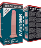 ROCKARMY - LIQUIDE SILICONE PREMIUM AVENGER REALISTIC 19 CM -O- 3.98 CM