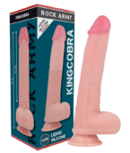 ROCKARMY - LIQUIDE SILICONE PREMIUM KINGCOBRA RÉALISTE 24 CM -O- 4.77 CM