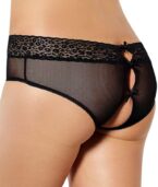 QUEEN LINGERIE - CULOTTE AVEC OUVERTURE DOS S/M