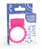 CASUAL LOVE - BAGUE VIBRATRICE 25 ROSE