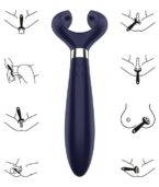 SATISFYER - ENDLESS FUN MULTI VIBRATEUR 3 BLEU