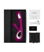 LELO - SORAYA WAVE VIBRATEUR LAPIN DEEP ROSE