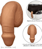 CALEXOTICS - EMBALLAGE SILICONE PÉNIS 12.75 CM CARAMEL