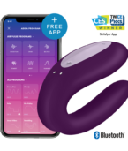 SATISFYER - APPLICATION DOUBLE JOY CON VIOLET