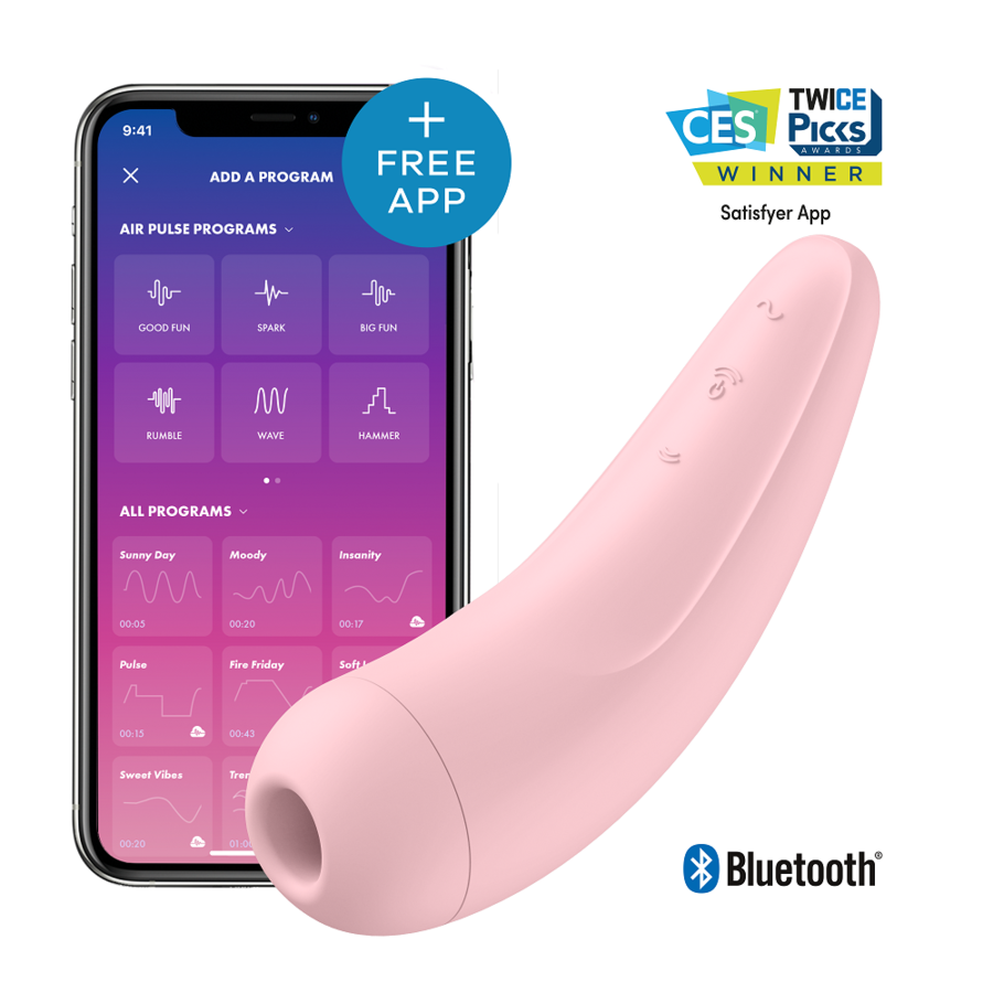 SATISFYER - CURVY 2 + ROSE