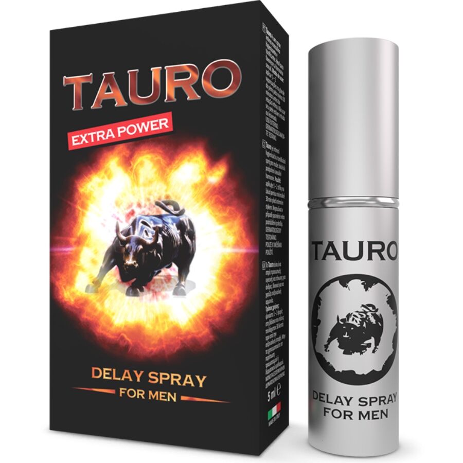 TAURO - EXTRA POWER SPRAY RETARDANT POUR HOMME 5 ML