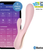 SATISFYER - MONO FLEX ROSE AVEC APPLICATION