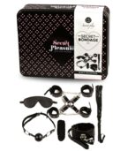 SECRETPLAY - BDSM SET 8 PCS NOIR