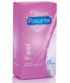 PASANTE - PRÉSERVATIFS SENSIBLES ULTRA FINS 12 UNITÉS