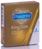 PASANTE - PRÉSERVATIFS KING SIZE 3 UNITÉS