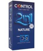 CONTROL - DUO NATURA 2-1 CONSERVATEUR + GEL 6 UNITÉS