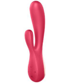 SATISFYER - MONO FLEX ROUGE AVEC APPLICATION