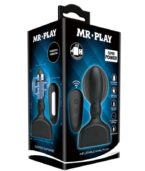 MR PLAY - TÉLÉCOMMANDE DE PLUG ANAL GONFLABLE NOIR