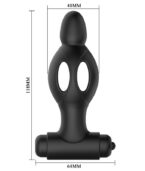 MR PLAY - PLUG ANAL EN SILICONE AVEC VIBRATION