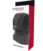 DARKNESS - MENOTTES BDSM LUXE NOIRES