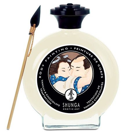 SHUNGA - PEINTURE CORPORELLE VANILLE ET CHOCOLAT