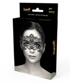 COQUETTE CHIC DESIRE - MASQUE LARGE EN DENTELLE NOIRE