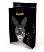 COQUETTE CHIC DESIRE - MASQUE EN CUIR VEGAN AVEC OREILLES DE LAPIN