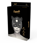 COQUETTE CHIC DESIRE - MASQUE EN CUIR VEGAN AVEC OREILLES DE CHAT