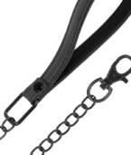 FETISH SUBMISSIVE - COLLIER CHAÎNE DOUBLURE EN NOPRÈNE