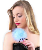 SECRETPLAY - DUSTER MARABOU BLEU CLAIR