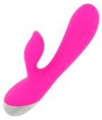 OHMAMA - VIBRATEUR AVEC LAPIN 10 MODES DE VIBRATION 19 CM