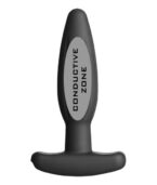 ELECTRASTIM - SILICONE NOIR ROCKER ANAL PLUG PETIT