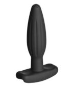 ELECTRASTIM - SILICONE NOIR ROCKER ANAL PLUG PETIT