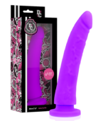 DELTA CLUB - TOYS ARNES + DONG SILICONE VIOLET 20 CM -O- 4 CM